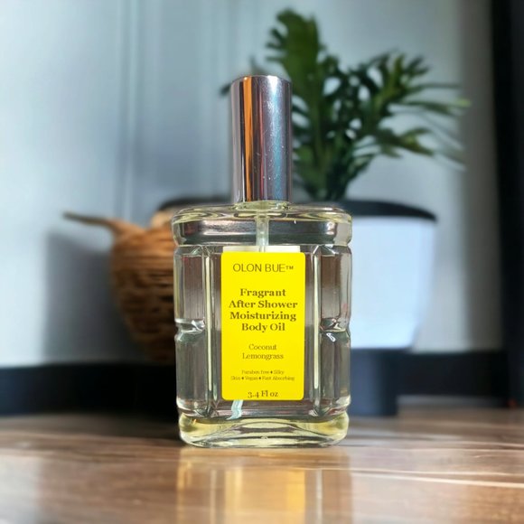 Coconut Lemongrass- Fragrant After Shower Body Oil - Picture 2 of 3